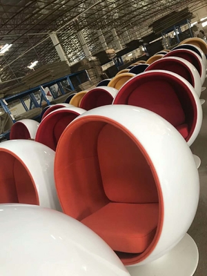 Eero Aarnio Modern Leisure Chair Fiberglass Ball Shape 102*90*120cm For Kids