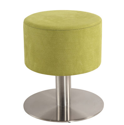 Green Fabric Upholstered 36*36*45cm Swivel Modern Restaurant Chairs