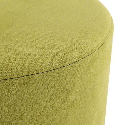 Green Fabric Upholstered 36*36*45cm Swivel Modern Restaurant Chairs