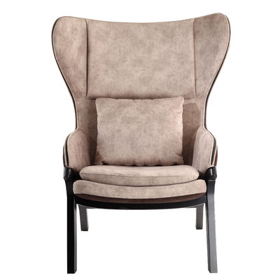 Modern Tasarım Modern Şezlong, Kumaş Döşemeli Fiberglas Yemek Odası Sandalyeleri
