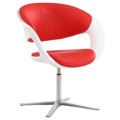 Renkli Parlak Boya Bar Tabure Masa ve Sandalyeler PU Koltuklu Fiberglas Malzeme