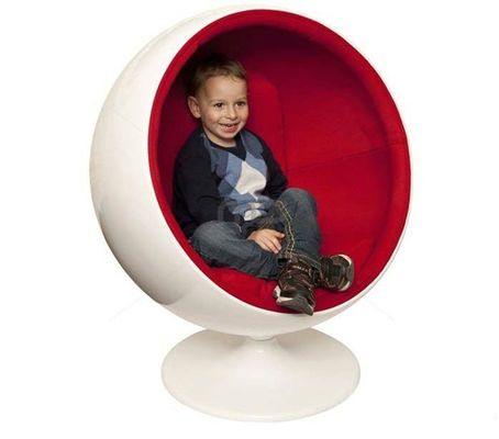 360 ° Dönebilen Çocuk Modern Top Sandalyesi Boş Zaman Mobilya 102 * 90 * 120cm