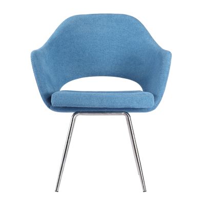 Showroom Modern Restoran Sandalyeleri Fiberglas Çerçeve Kırmızı / Yeşil / Mavi